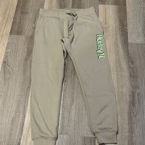 GUC Hurley Men’s Beige Logo Jogger Pants